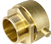 MALE SWIVEL ADAPTER WITH PIN LUG, Brass, FNST X MNPT